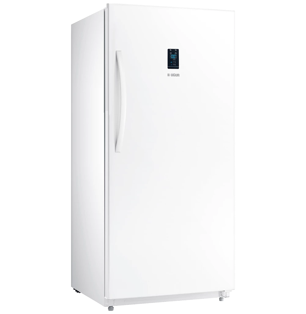 UĞUR UED 0439 DTK NF D/S DGT R66 Dikey Derin Dondurucu Sol Çapraz Görünüm