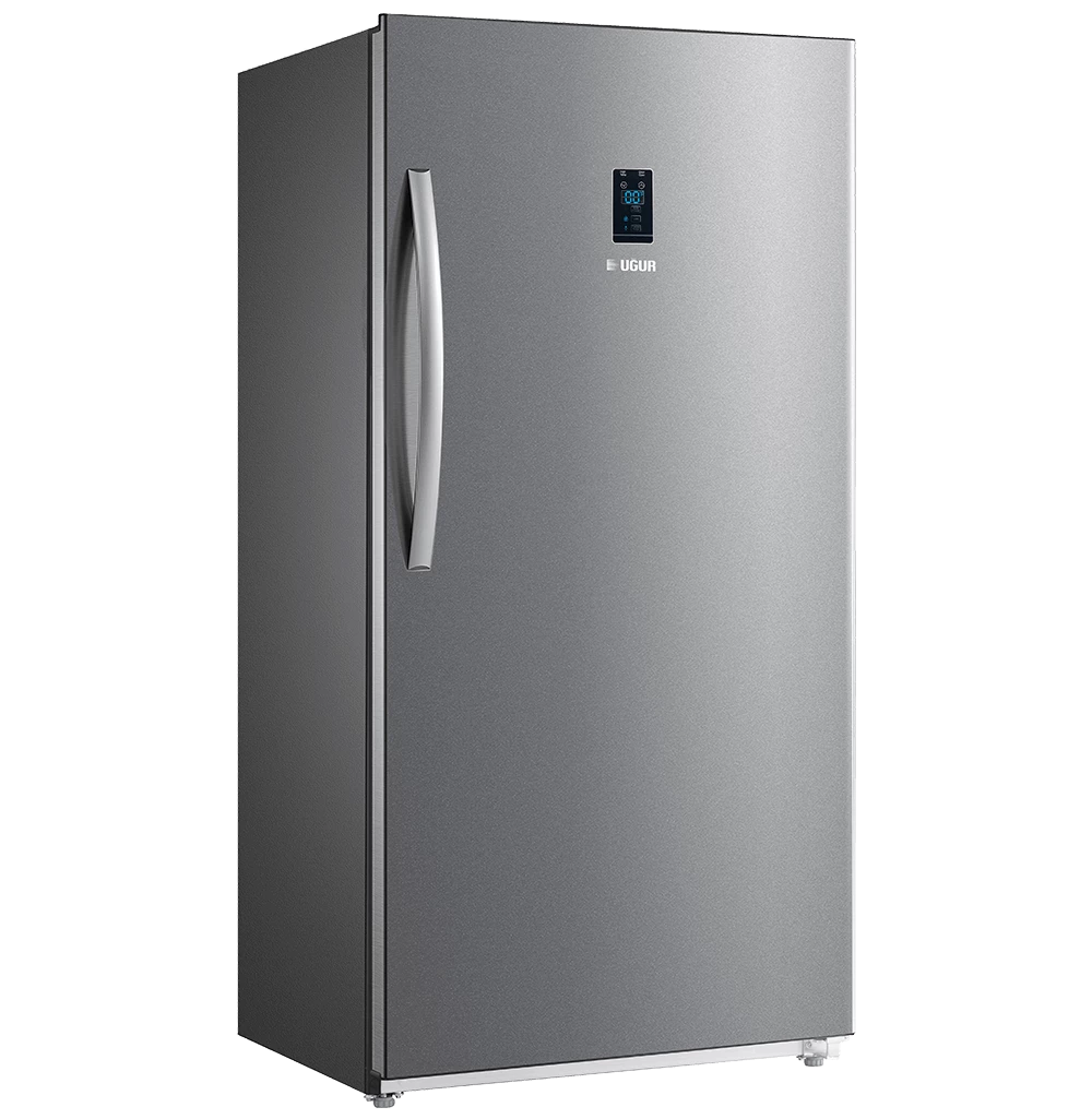 UĞUR UED 0439 DTK NFI D/S DGT R66 Dikey Derin Dondurucu Sol Çapraz Ön Görünüm