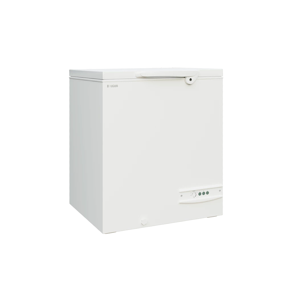 UĞUR UED 260 D/S Yatay Derin Dondurucu Sol Çapraz Yan Görünüm