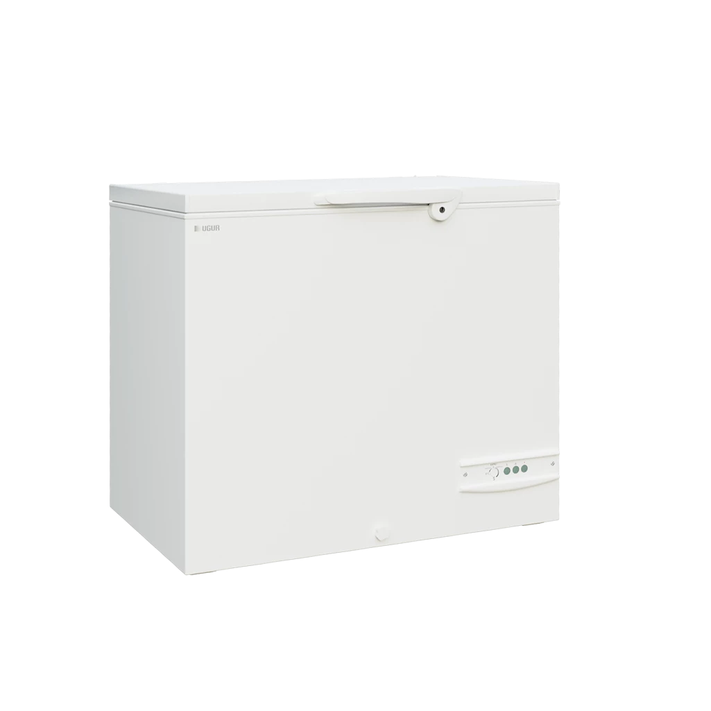 UĞUR UED 360 D/S Yatay Derin Dondurucu Sol Çapraz Yan Görünüm