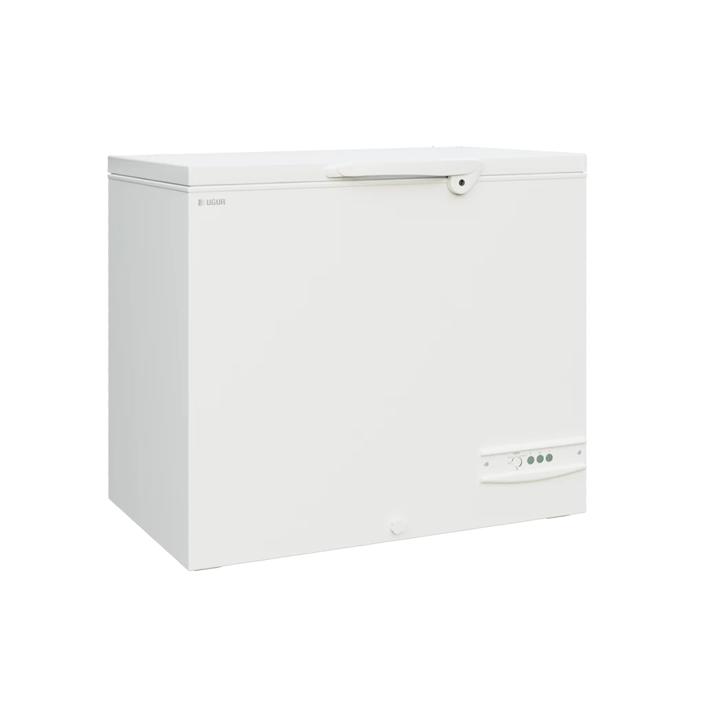 UĞUR UED 460 D/S R66 Yatay Derin Dondurucu Sol Çapraz Yan Görünüm