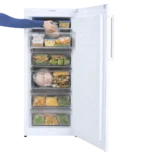 UĞUR UED 5218 DTK Dikey Derin Dondurucu Ön Kapı Açık Görünüm